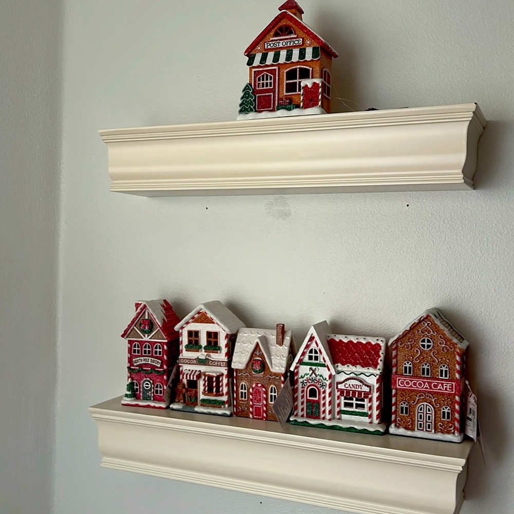 Target Gingerbread light up houses. Set of 6